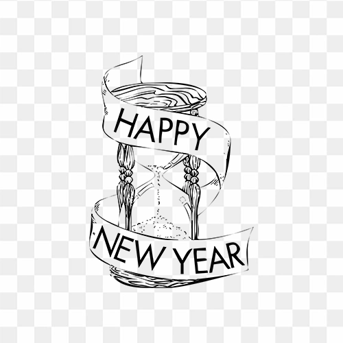 happy new year clipart free png by pngguru